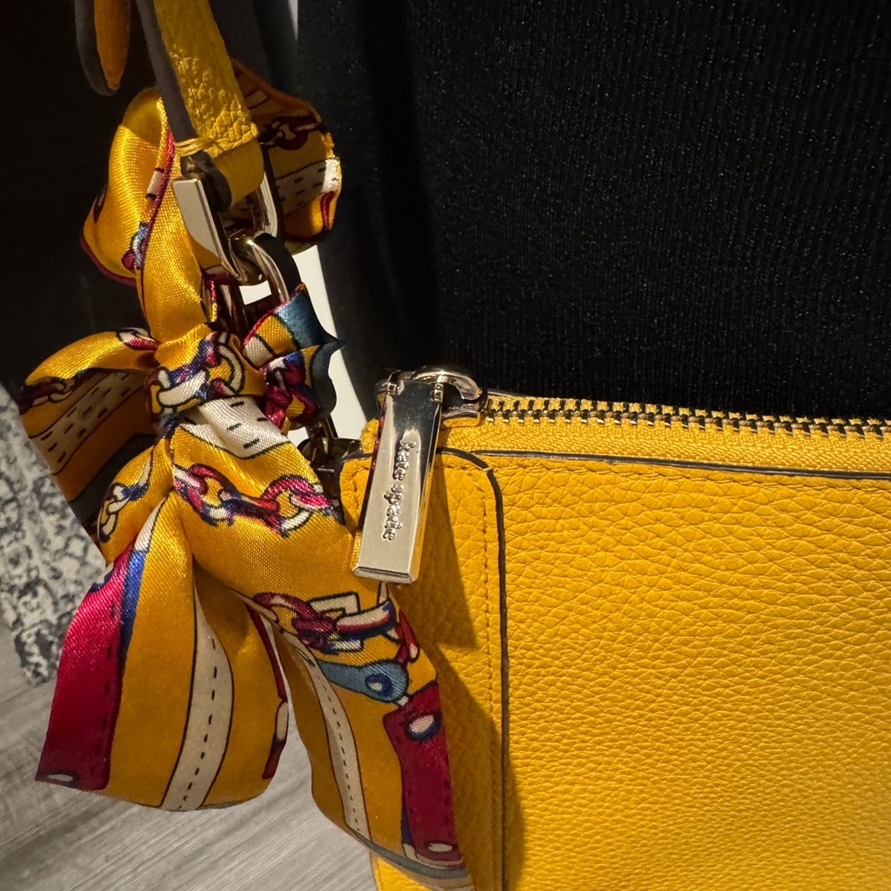 Kate Spade Yellow Crossbody Bag - Picture 3 of 7